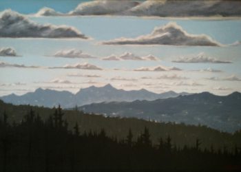 Mount Cardigan - Oil on Canvas, 16" x 24"