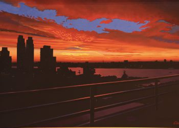 Westside at Sunset – OIl on Canvas – 40” x 60”