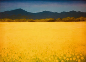 Mustard Field in Spring – Oil on Canvas, 24” x 18”