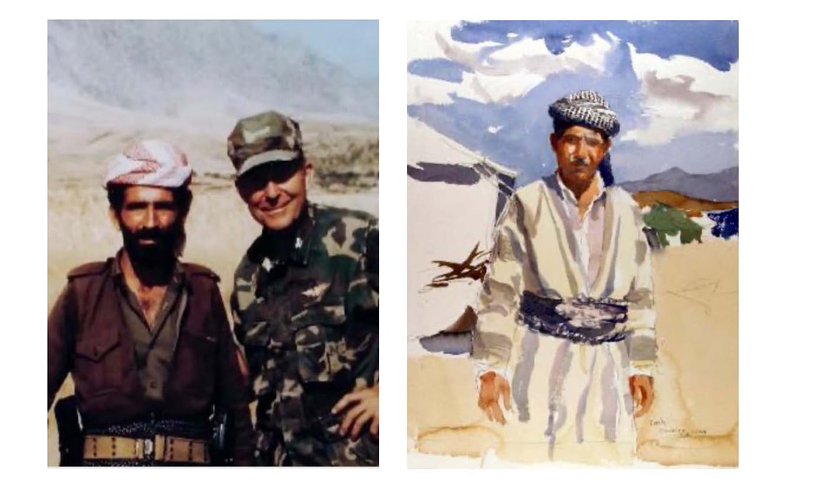 Kurdish resistance fighter