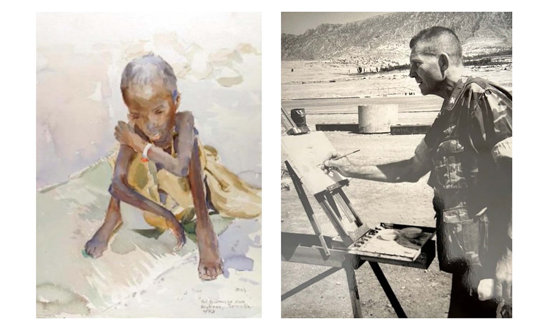 Starving child